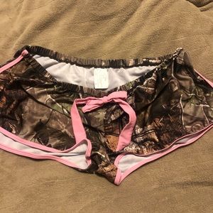 Camo size large swim shorts